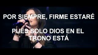 Video thumbnail of "En el Trono Está  Christine D´Clairo con Letra"