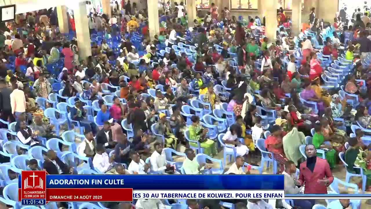 Dimanche 24 août  2025,Frère TSHISHIMBI 