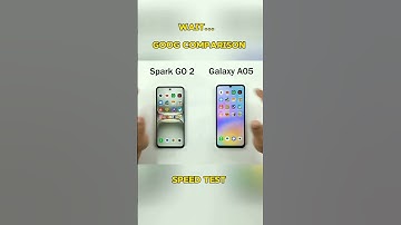 Budget Phone Duel: Spark Go 2 vs. Samsung A05. Who wins the speed test?#shorts #tech #techreview
