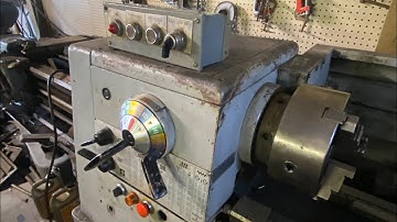 First running of the hypromac 1550 metal lathe