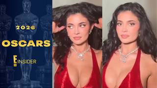 Kylie Jenner Shuts Down Oscars 2026 in Schiaparelli Red Hot Gown | E! Insider