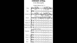 Carl Maria von Weber - Konzertstück, Op 79. {w/ Full Score.}