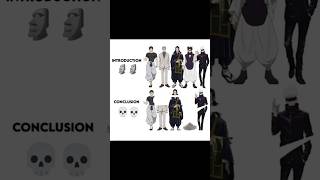 Introduction 🆚 Conclusion #JJK #Anime #Shorts