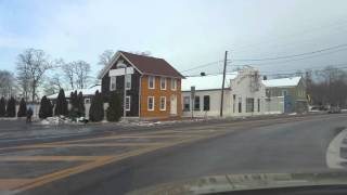 Driving by Riverhead in Suffolk ,New York
