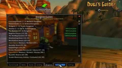 World of Warcraft cataclysm Leveling Guide