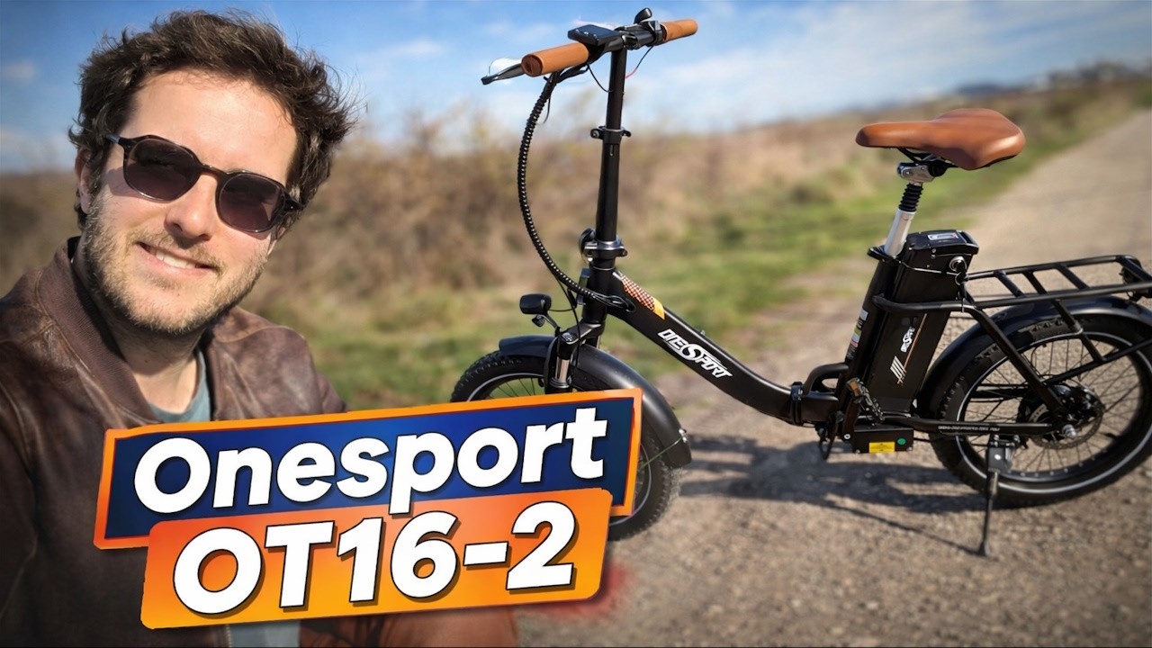 Onesport ot16-2 - Un petit 20 pouces électrique pliable