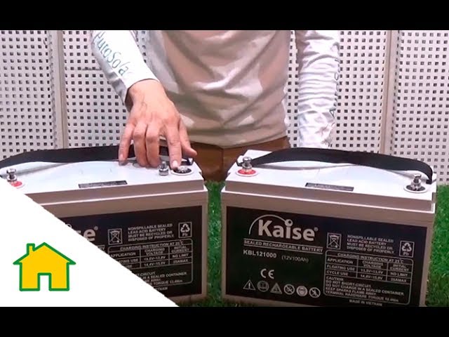 BATERÍA KAISE GEL SOLAR 100AH