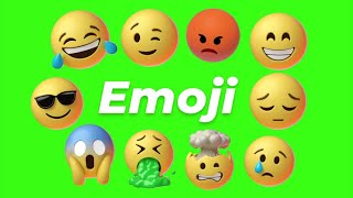 Animated Emoji GIF Part 2 Green Screen Pack (Free Download)
