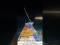 Traditional Chinese Fisherman Uses Lights to Catch Fish at Midnight 🌙💡🎣