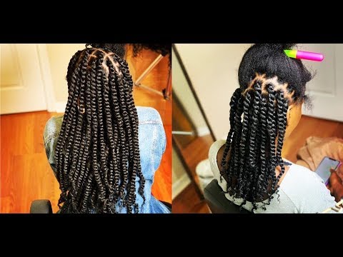 How to EASY Passion Twists : No Rubber Band 