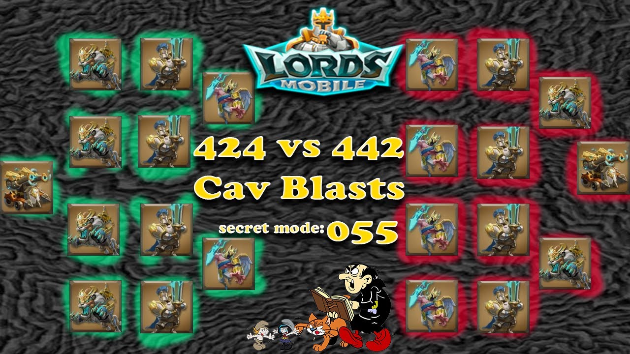 Explaining 947, 442, MARCHES - Lords Mobile 