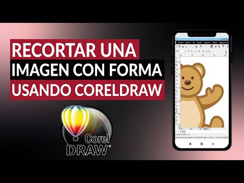 Cómo recortar una imagen con forma usando COREL DRAW - Paso a paso