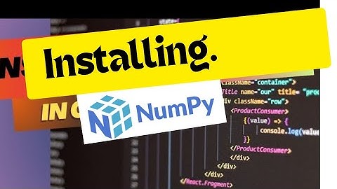 How to install Numpy in Conda Terminal| NumpyInstallation in seconds|Conda Tips and Tricks