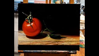 Oil Painting Study: ''Tomato''