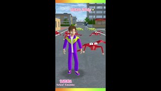Yuta Kaget Ketemu Kepiting Menyerang Kota Sakura 🤩😭 | Wilson Kiddy #shorts