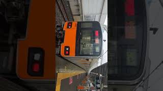 東武50000系急行中央林間行草加駅を発車