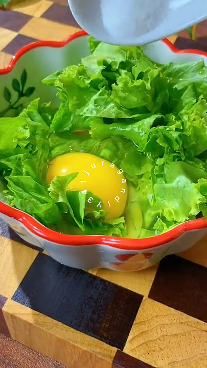 Ide jualan dari rumah aja resep kreasi omelette selada bisa jadi sumber cuan #resepmasakan