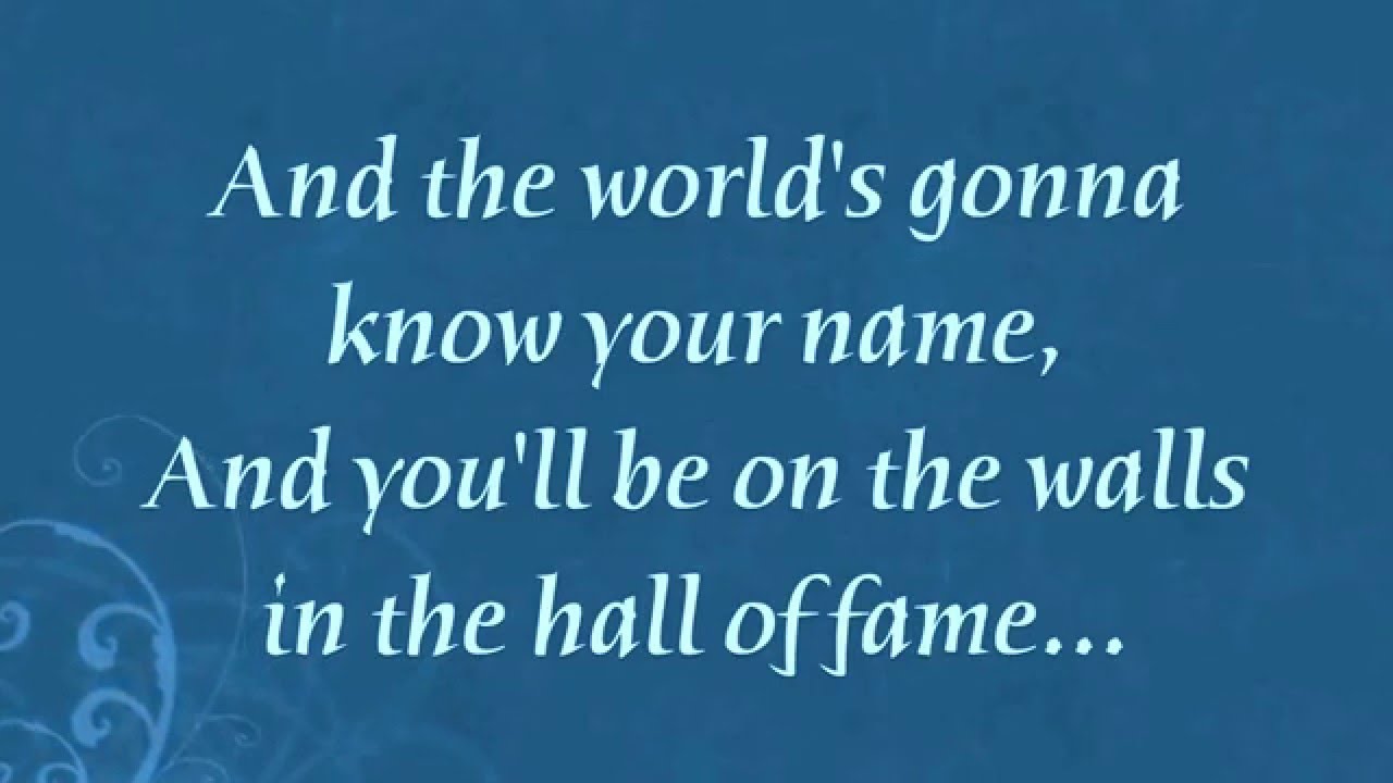 Hall Of Fame The Script feat