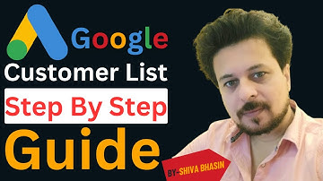 Customer List Audience in Google Ads | Upload customer list in google AdWords | Google Ads Course 23