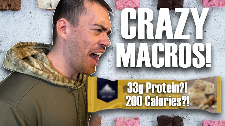 Protein Bars with the BEST Macros