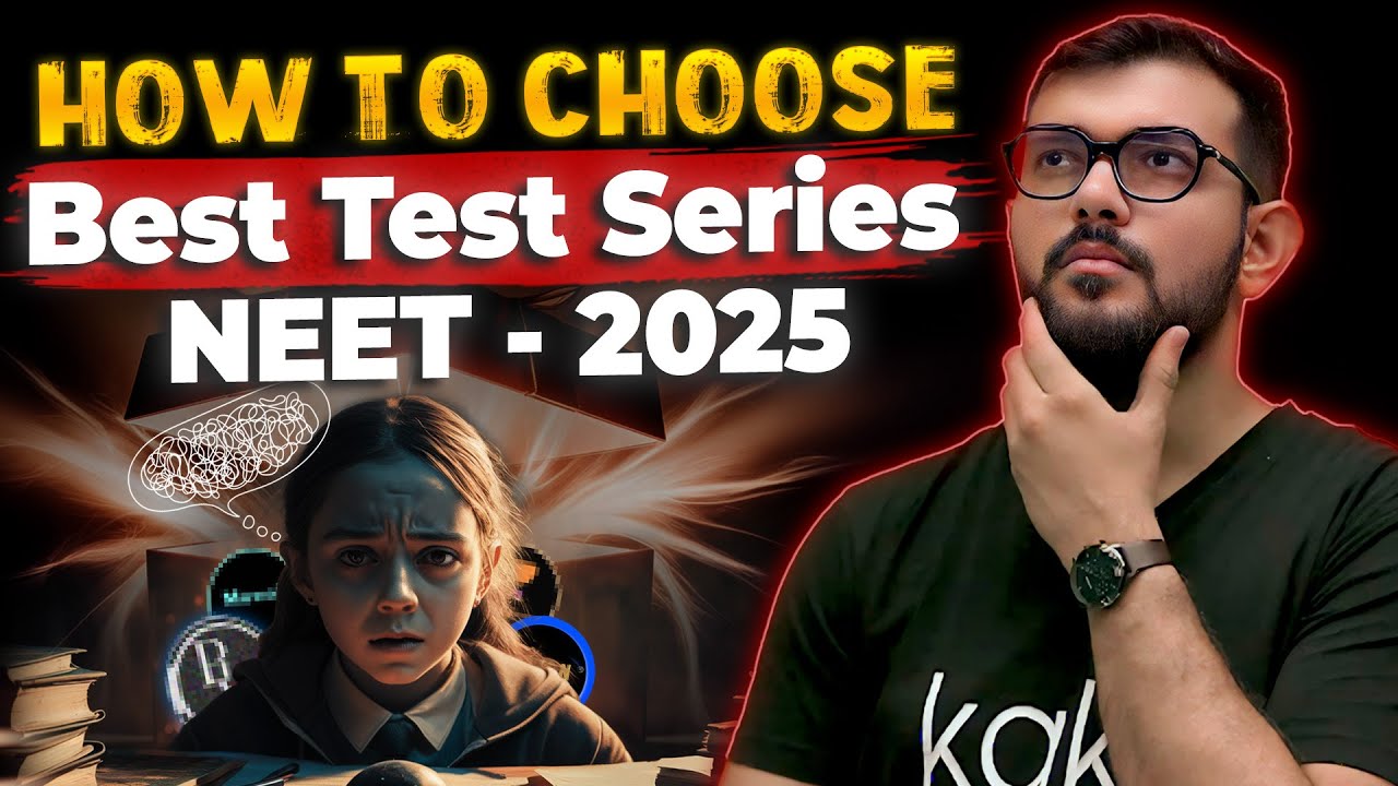 How to Choose Best Test Series in NEET 2025 #neet2025 - YouTube