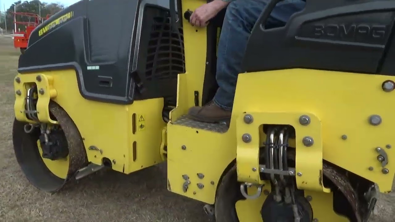 2017 Bomag BW90 AD-5 Double Drum Compactor sn 101462011958 For Sale