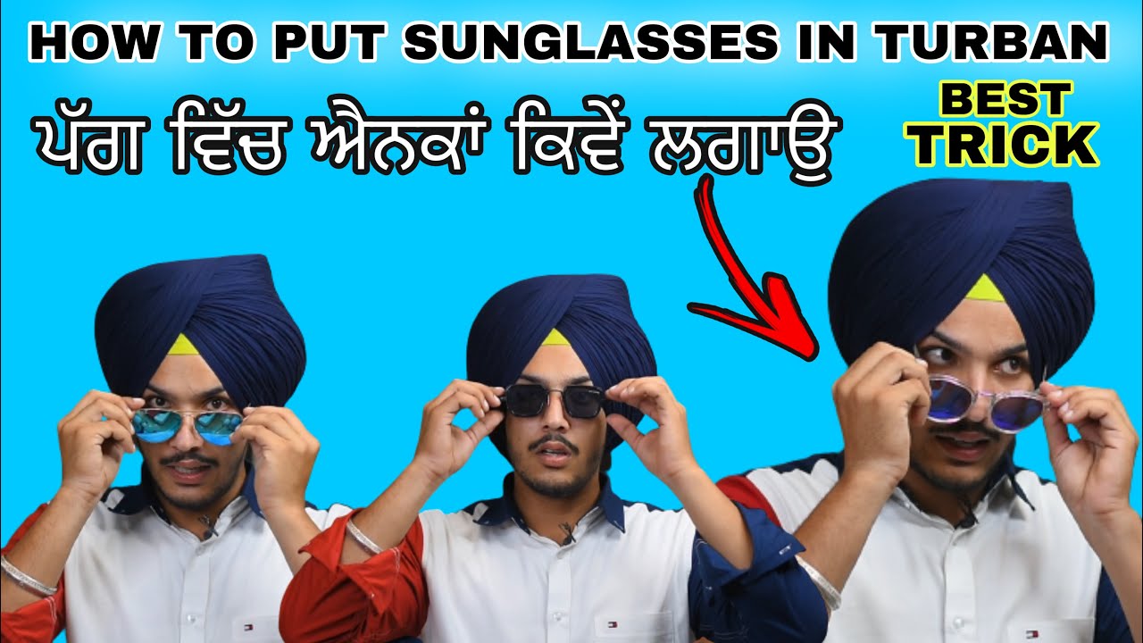 Man turban sunglasses hi-res stock photography and images - Alamy