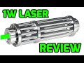 1W 532nm Green Burning Laser Pointer Review