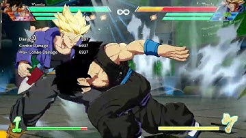 Yamcha solo combo 75% (without spark + 6 ki) Dragon ball fighterz