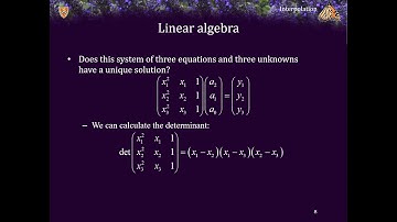 3 4 Interpolating polynomials