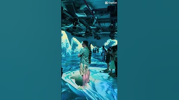 Công nghệ độc đáo cùng với "Triển lãm nghệ thuật đa giác quan Hokusai by VPBank" #shorts #hokusai