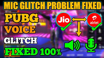 HOW TO FIX MIC GLITCH IN JIO SIM | MIC GLITCH FIX | PUBG SOUND PROBLEM FIXED || PUBG MIC NOT WORKING