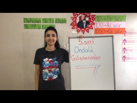 5.sınıf Matematik ONDALIK GÖSTERİMLER