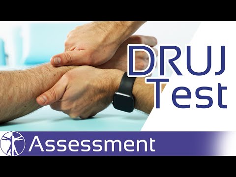 Distal Radioulnar Joint Test / DRUJ Test | Radioulnar Wrist Ligament Instability