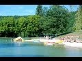 Camping dordogne avec lac trampoline toboggans flottants le paradis au moulin de surier 