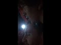 Close-up of Miles and Alex singing Meeting Place at the Agora in Cleveland, TLSP 2016