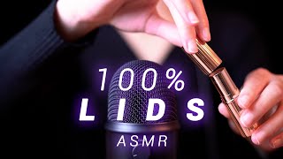 ASMR 100% Lid Sounds (Lids, Slow Movements, No Talking)