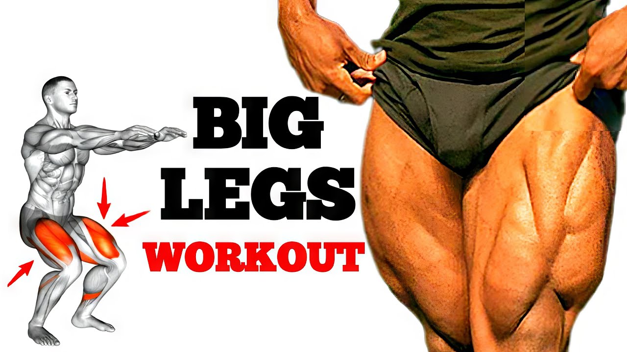 How to build bigger legs | Top 10 Big leg Workouts - YouTube