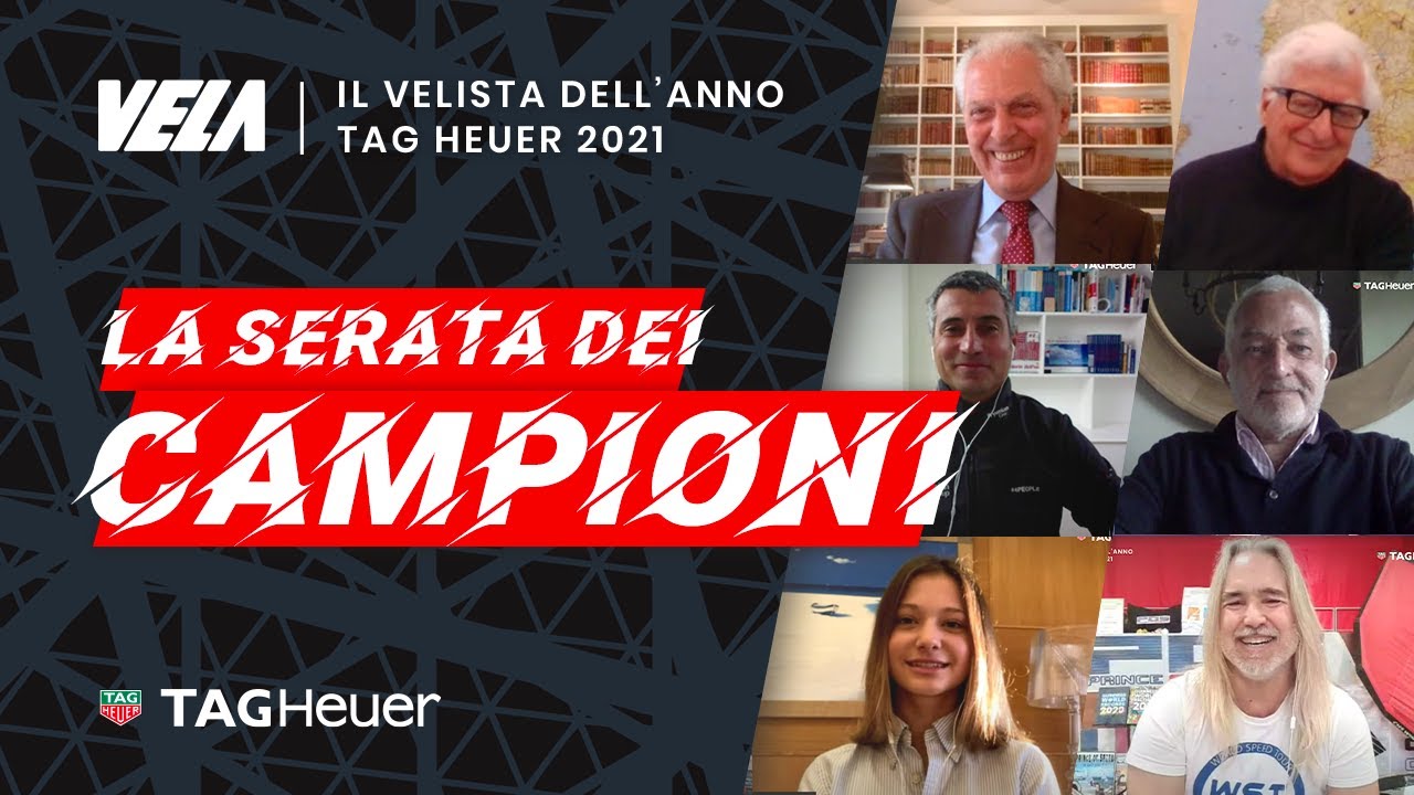 ⁣VELISTA DELL'ANNO TAG Heuer 2021 - EPIC 30th EDITION - La SERATA dei CAMPIONI!