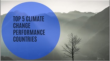 Top 5 Climate Change Performance Rankings-2023 #climatechange #performance #countrycomparison
