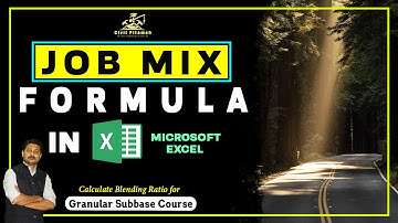 Job Mix Formula of GSB | Blending Ratio of Aggregates | Highway Engineering