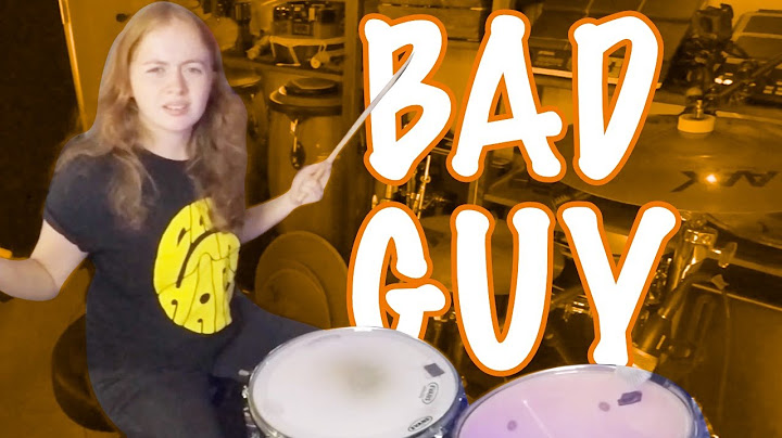 Bad Guy Drums version - Drums performance video thumbnail