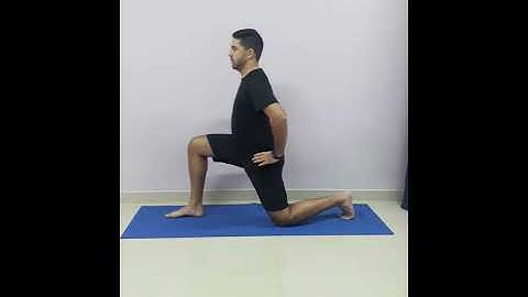 Mobilidade Quadril Semi ajoelhado