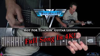 Van Halen - Hot For Teacher Guitar Lesson (FULL SONG)