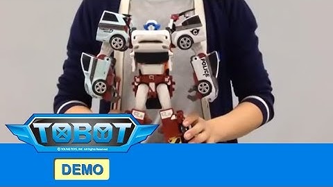 또봇 4단 합체 쿼트란 변신 설명 영상 [TOBOT QUATRAN DEMO]