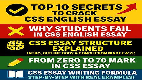 How to Score 70+ Marks in CSS English Essay | Complete Guide by Sir Adnan Ikram