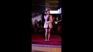 Pia Toscano sings "Lean On Me" at the W Hotel in Hollywood 8/18/13