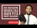 UNACHO TAKIWA KUFANYA UNAPOPITIA KWENYE JARIBU UNACHO TAKIWA KUFANYA UNAPOPITIA KWENYE JARIBU