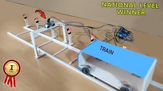 Inspire Award Project | Train accident Prevention project | Best science Project