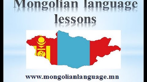 Mongolian language: Learn mongolian numbers ( 10-100)